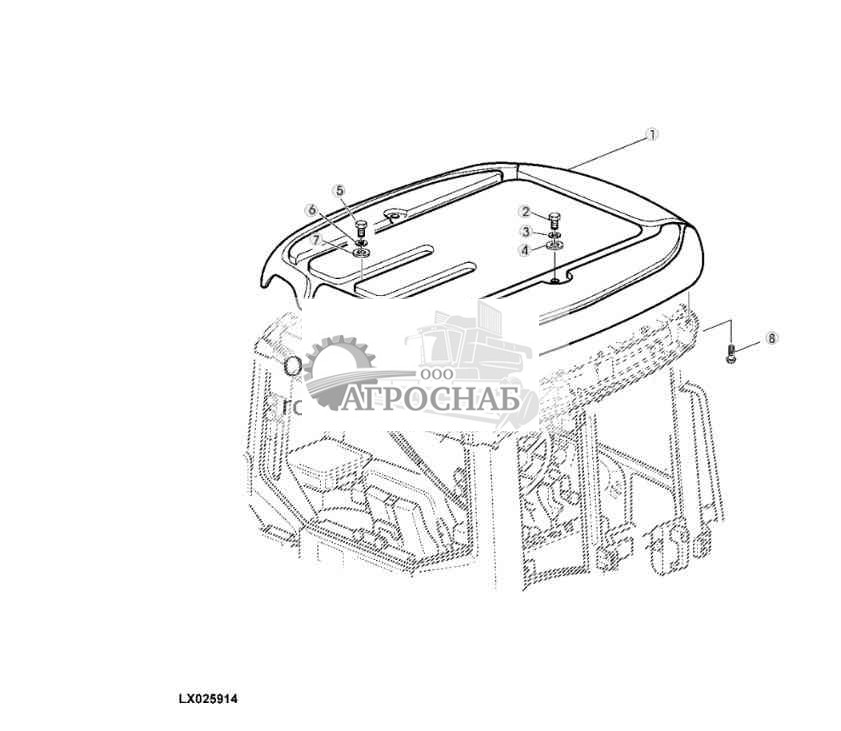 НАРУЖНАЯ КРЫША БЕЗ ЛЮКА 